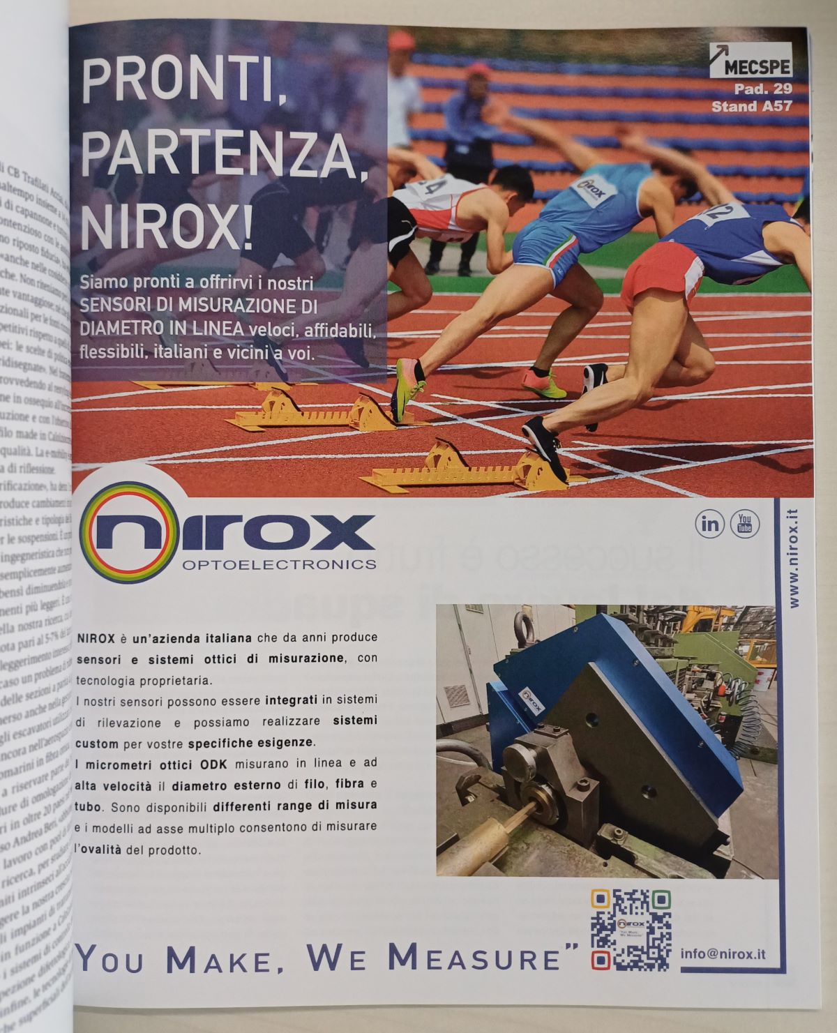 Pronti, Partenza, NIROX!