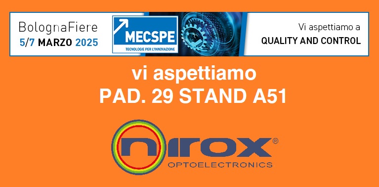 Hai una necessità di misurazione o controllo? Ci vediamo alla Mecspe, Pad. 29 Stand A51