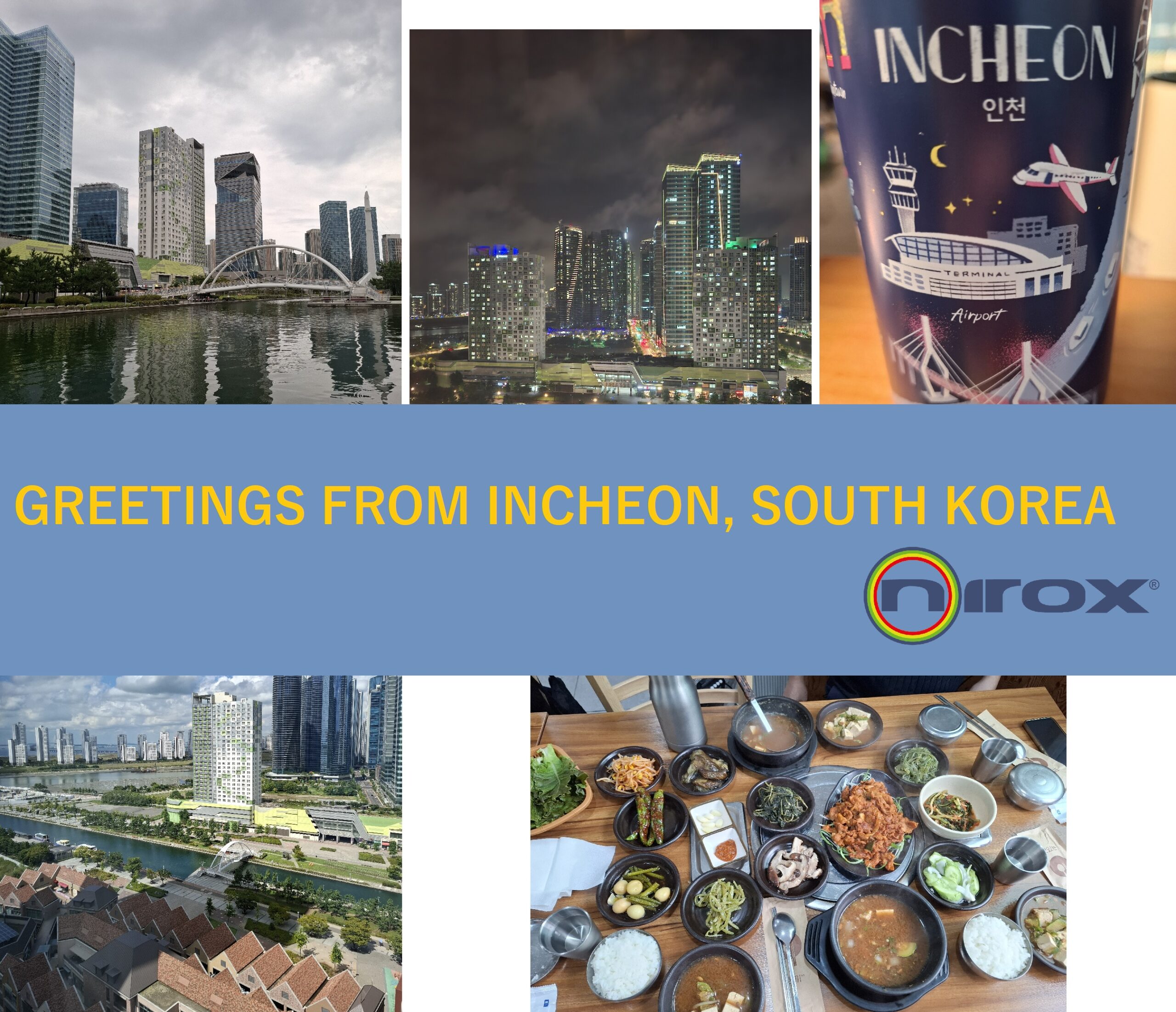 Saluti da Incheon!