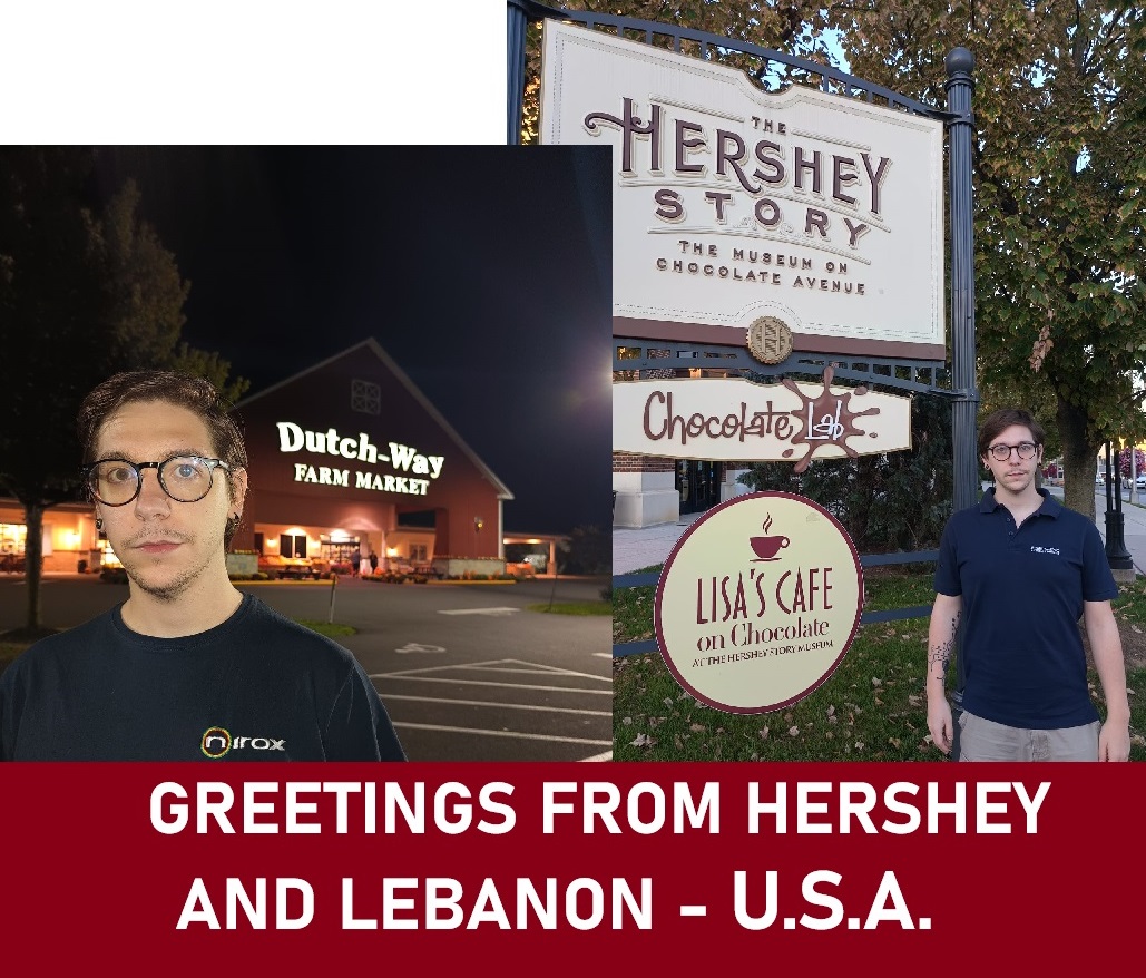 Saluti da Hershey e dal Libano, U.S.A.!